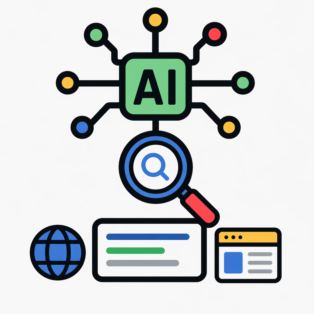 AI search visibility icon